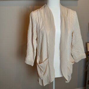 Elegant Cream Women's Top